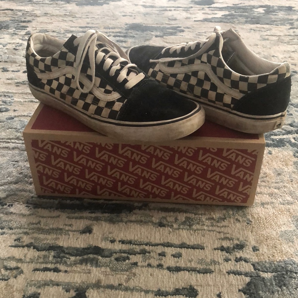 Checkered Vans